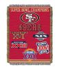 NFL 051 49ers Commemorative Series 5x Champs Tapestry