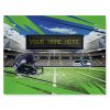 [Personalization Only] Official NFL Seahawks - 62" x 84" Personalized Washable Rug