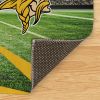 [Personalization Only] Official NFL Vikings - 62" x 84" Personalized Washable Rug