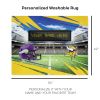 [Personalization Only] Official NFL Vikings - 62" x 84" Personalized Washable Rug