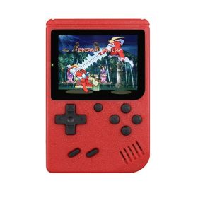 Retro Portable Mini Handheld Video Game Console 8-Bit 3.0 Inch Color LCD Kids Color Game Player Built-in 400 games (Color: Red, Ships From: China)